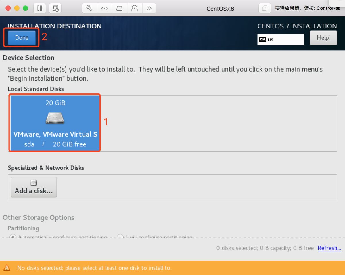 Mac VMware Fusion CentOS7配置静态IP的方法