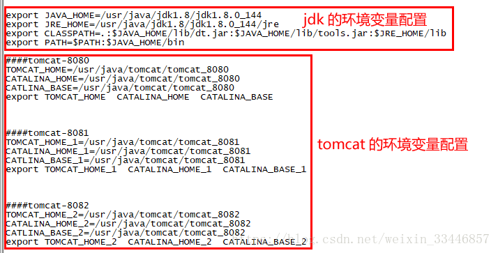 Linux系统下安装三个或者多个tomcat(步骤详细)