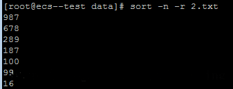 如何在Linux中使用sort文本处理命令