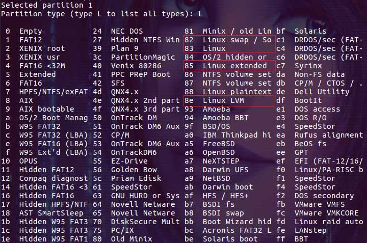 Linux中磁盘和磁盘分区的示例分析