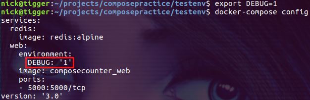 怎么在Docker 中利用Compose引用环境变量