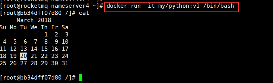 Docker容器的创建、启动、和停止的方法