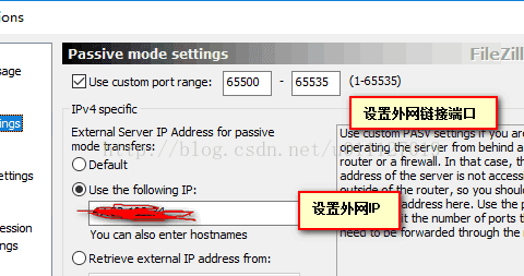 如何解决FileZilla_Server:425 Can't open data connection的问题