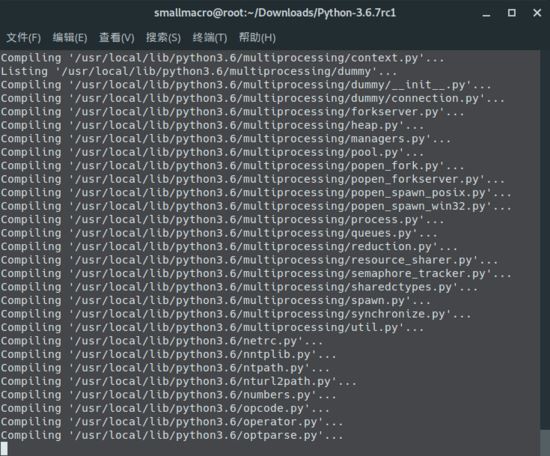 linux如何编译安装python3.6