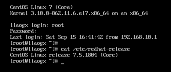 CentOS7怎样重置root密码