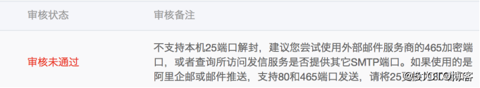 阿里云Centos6.X发邮件遇到的各种问题