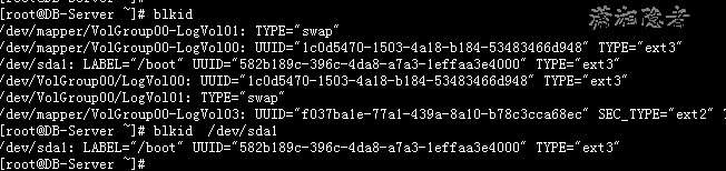 Linux查看分区文件系统类型的方法总结