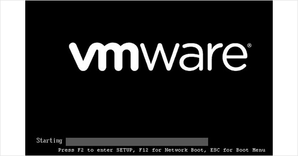 Vmware虚拟机启动按F2无法进入BIOS画面的解决方法