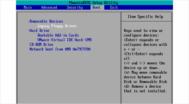 Vmware虛擬機(jī)啟動(dòng)按F2無(wú)法進(jìn)入BIOS畫面的解決方法