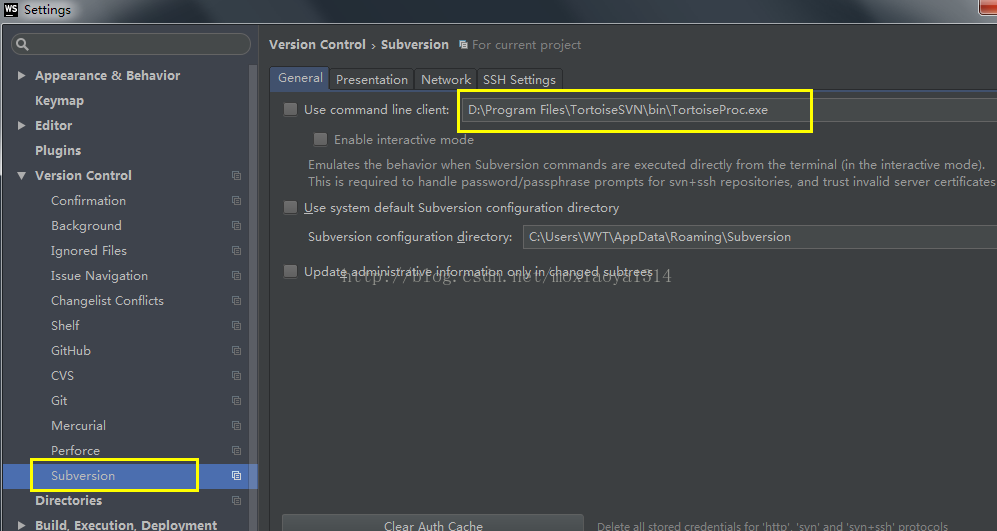 Webstorm2017上SVN插件如何安装