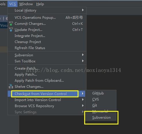 Webstorm2017上SVN插件如何安装