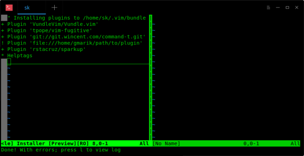 Linux中如何使用Vundle管理Vim插件