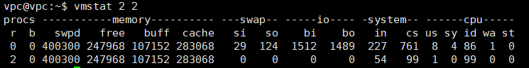 linux性能调试之vmstat分析