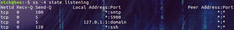 ss命令怎么在linux中使用