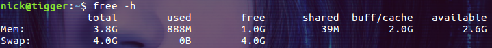 linux中free命令的使用方法