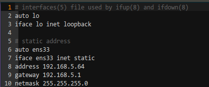 虚拟机Linux桥接模式下设置静态IP的示例分析