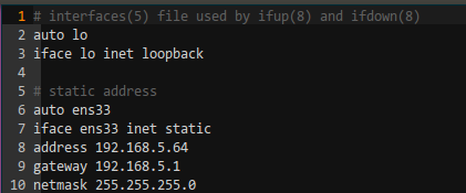 虛擬機Linux橋接模式下設置靜態(tài)IP的示例分析