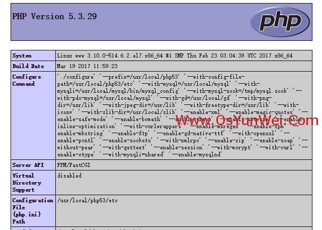 CentOS 7.x如何編譯安裝Nginx1.10.3+MySQL5.7.16+PHP多版本全能環(huán)境