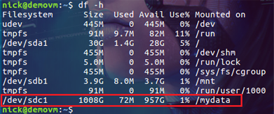 Azure如何给ubuntu虚拟机挂载数据盘