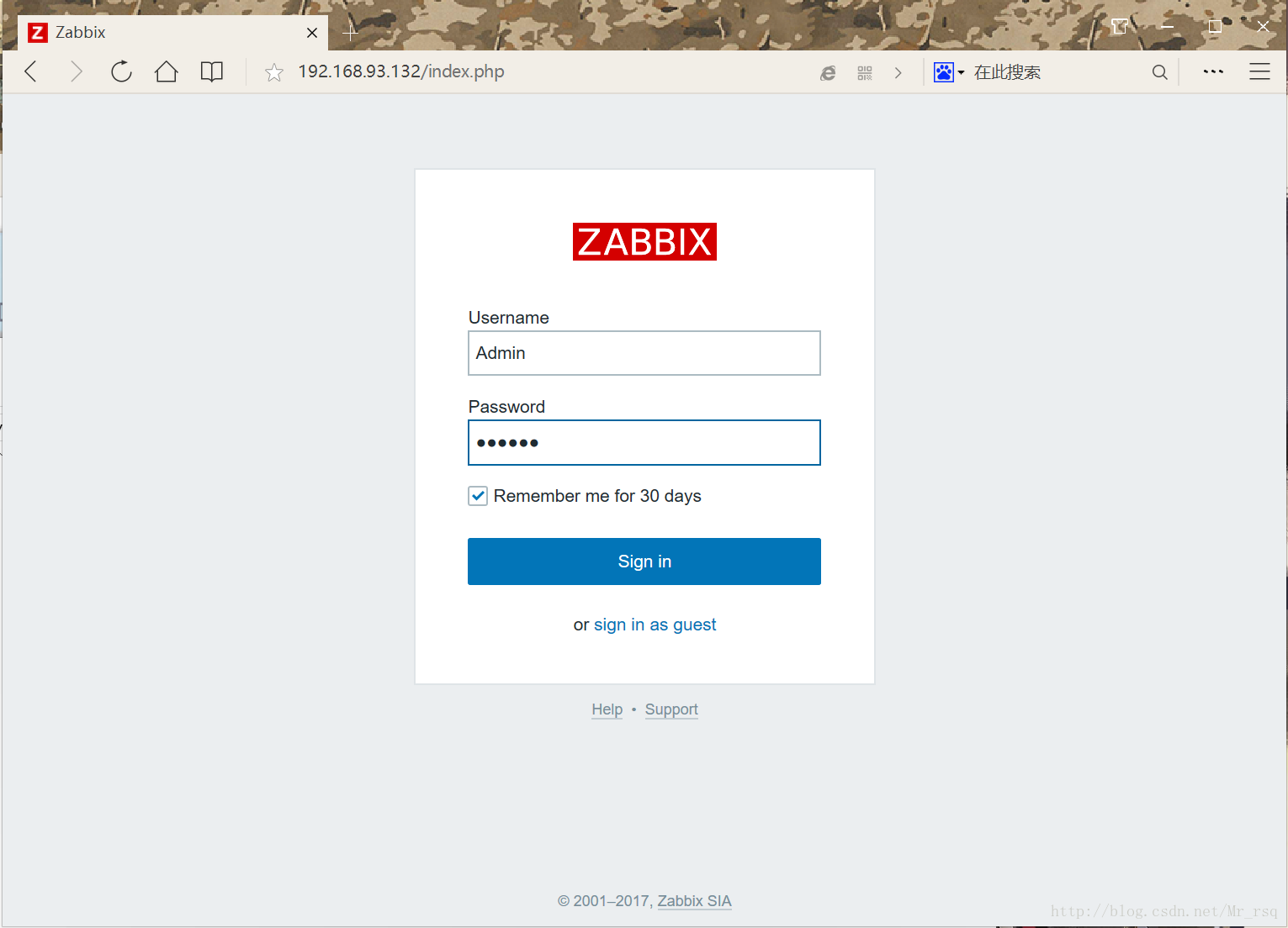 Centos 7 下的 Zabbix3.4 安装步骤详解