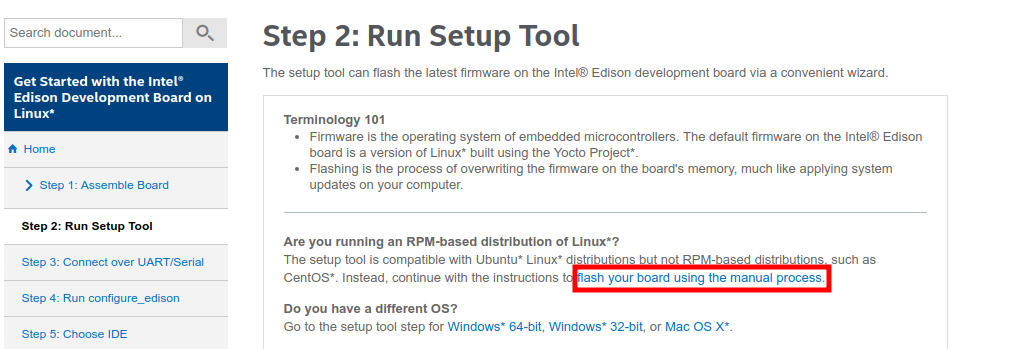 linux燒寫、配置、搭建Edison環(huán)境