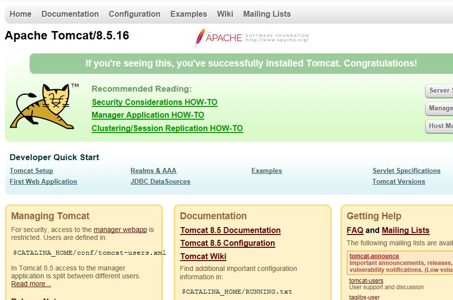 Centos7.3下如何安裝配置Tomcat8