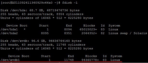 linux系统如何挂载数据盘