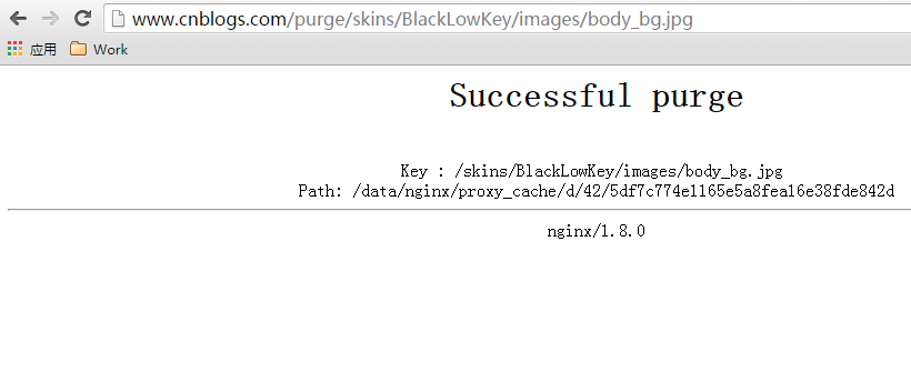 Nginx 反向代理并緩存及緩存清除的方法