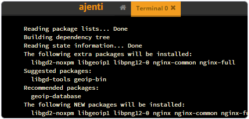 Ajenti开源免费的服务器管理面板和Ajenti V虚拟主机面板及安装与使用详细教程