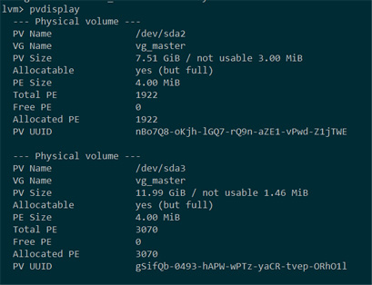 Linux中虛擬機(jī)根分區(qū)磁盤擴(kuò)充空間的示例分析