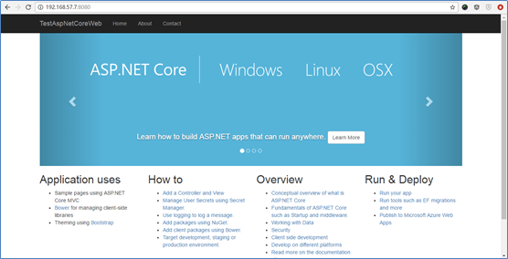 詳解ASP.NET Core 網(wǎng)站在Docker中運行