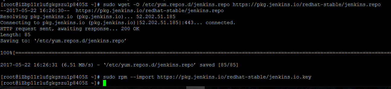 在linux服務(wù)器上安裝Jenkins