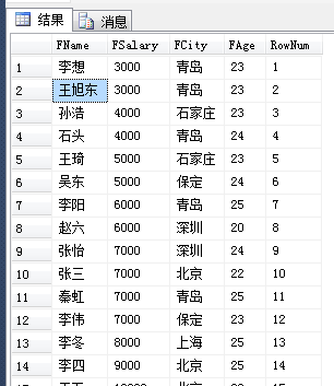 SQL中的开窗函数详解可代替聚合函数使用