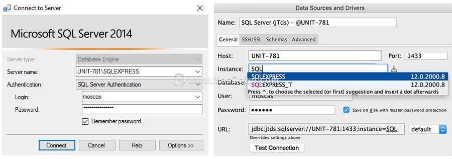 datagrip ms sql server