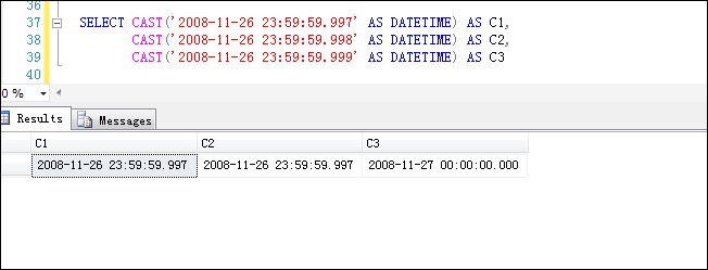 SQL Server中查詢結(jié)果超出了查詢時(shí)間范圍解決方法