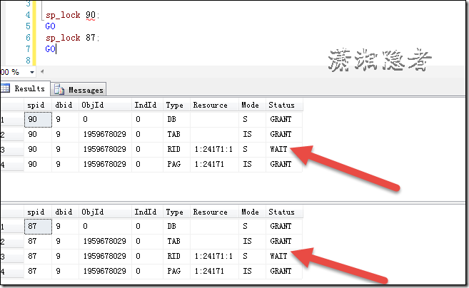 SQL Server中的SELECT会不会阻塞SELECT