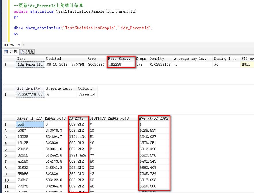 SQL Server如何統(tǒng)計信息更新時采樣百分比對數(shù)據(jù)預(yù)估準(zhǔn)確性的影響