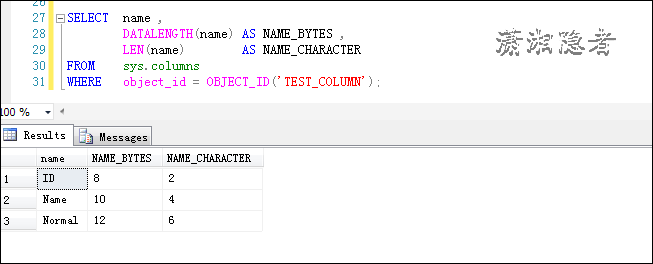 SQL Server如何查找表名或列名中包含空格的表和列