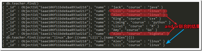 MongoDB的一些基本操作