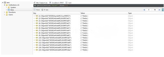 mongodb如何使用c#驱动数据插入demo