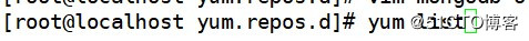 如何使用yum源安装mongodb