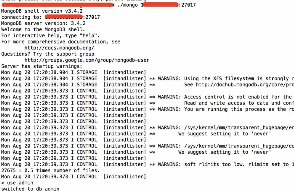 MongoDB搭建集群的方法