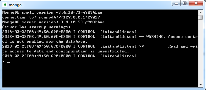 window下安装配置mongodb的教程图解