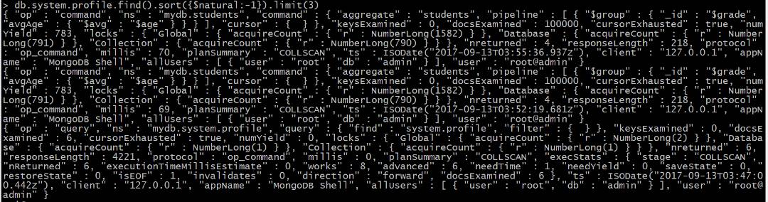 MongoDB如何查询耗时记录的方法详解