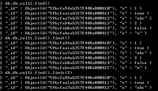 MongoDB数据库文档操作方法(必看篇)