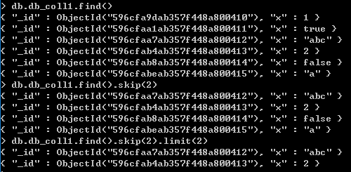 MongoDB数据库文档操作方法(必看篇)