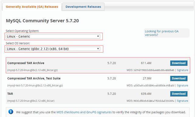 Centos7下如何安装和配置MySQL5.7.20