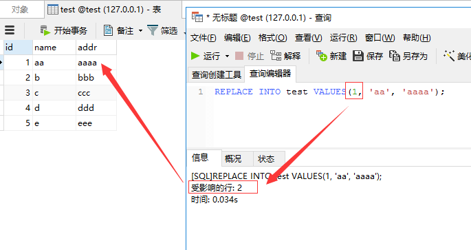 mysql 中 replace into 與 insert into on duplicate key update 的用法和不同點(diǎn)實(shí)例分析