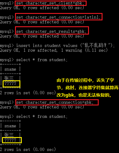 mysql中charset=utf8的示例分析