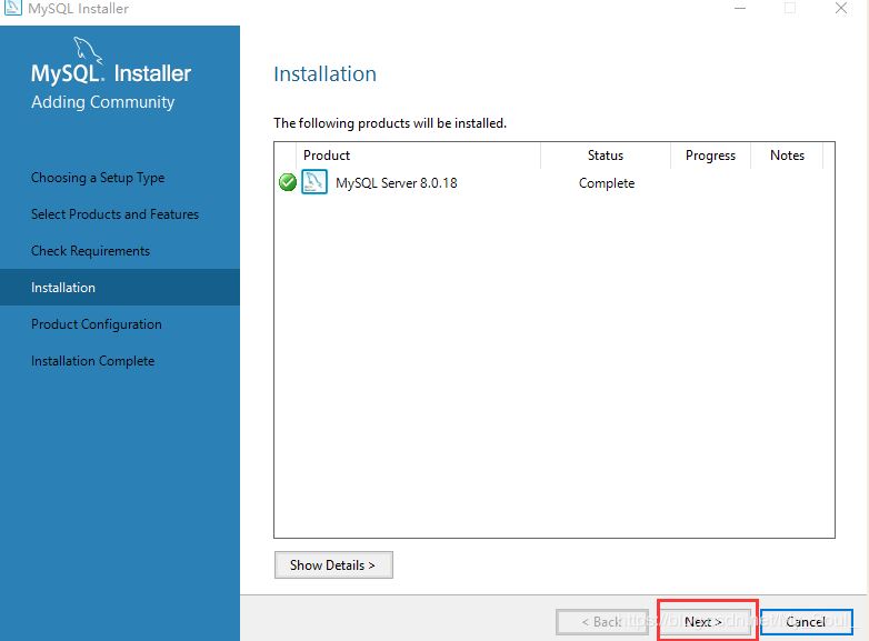 MySql Installer 8.0.18可视化安装教程图文详解